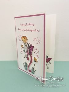 Fairy Celebration Stampin' Up! - Tatiana Creative Stampin' Adventure