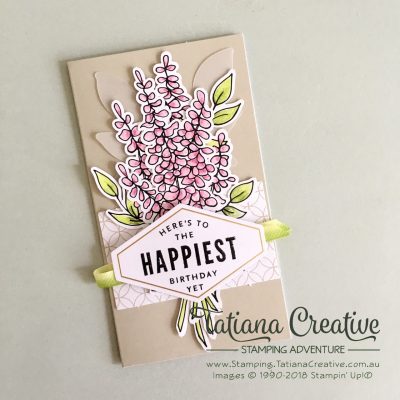 Lots of Happy Card Kit - 2018 Occasions Catalogue - Tatiana Creative Stamping Adventure