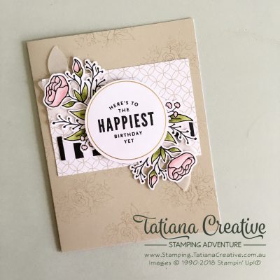 Lots of Happy Card Kit - 2018 Occasions Catalogue - Tatiana Creative Stamping Adventure