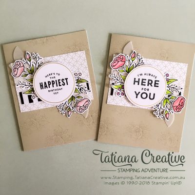 Lots of Happy Card Kit - 2018 Occasions Catalogue - Tatiana Creative Stamping Adventure