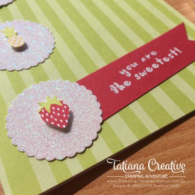 Fruit Basket Bundle by Stampin' Up! - Facebook Live - Occasions Catalogue 2018 - Tatiana Creative Stamping Adventure