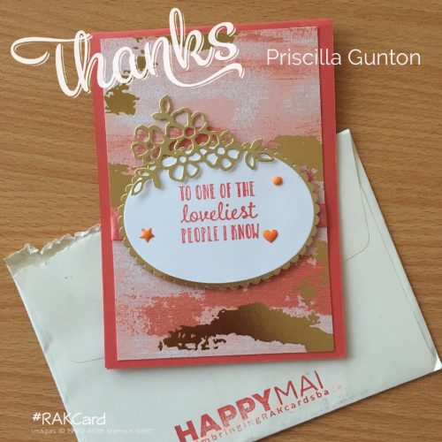 RAK Card from Priscilla Gunton