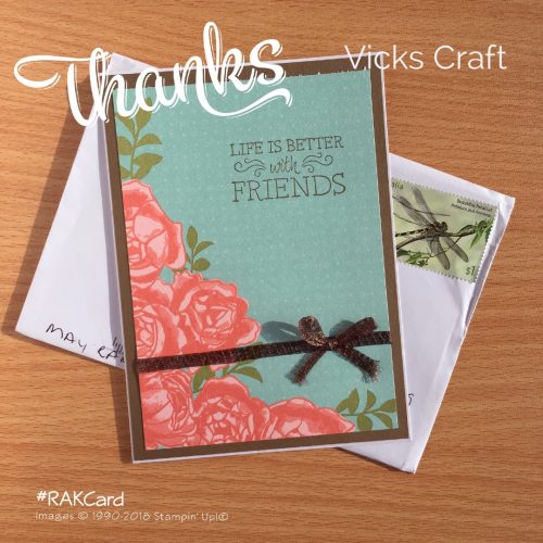 RAK Card from Vicks Craft