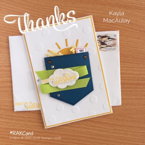 RAK Card from Kayla MacAulay