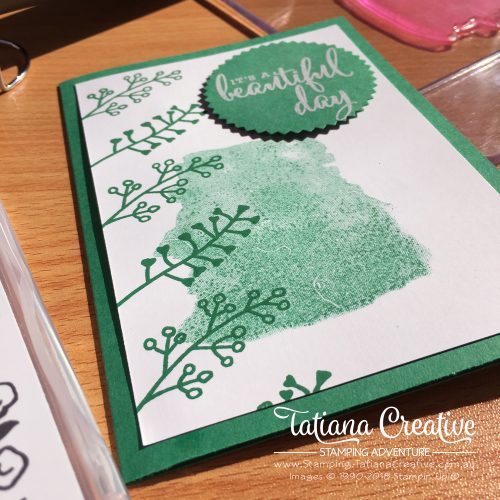 Love What You Do Stamp Set by Stampin' Up!® using 2018-2020 In Call Me Clover - Tatiana Creative Stamping Adventure