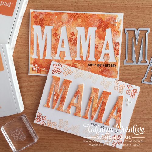 Tatiana Creative Stamping Adventure Mothers Day Day cards using Love What You Do stamp set by Stampin' Up!®