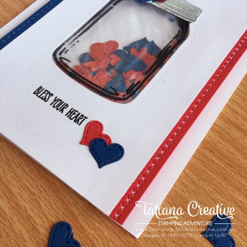 Tatiana Creative Stamping Adventure HeartKids Super Boss Day card using Jar of Love stamp set by Stampin' Up!®