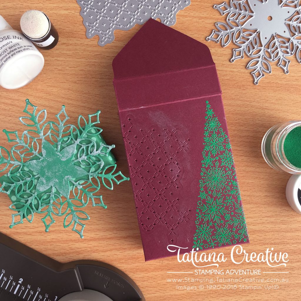 Tatiana Creative Stamping Adventure - Gift Card Box using the Envelope Punch Board by Stampin' Up!®