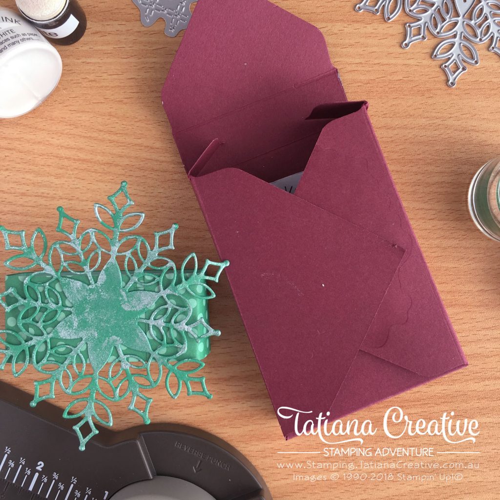 Tatiana Creative Stamping Adventure - Gift Card Box using the Envelope Punch Board by Stampin' Up!®