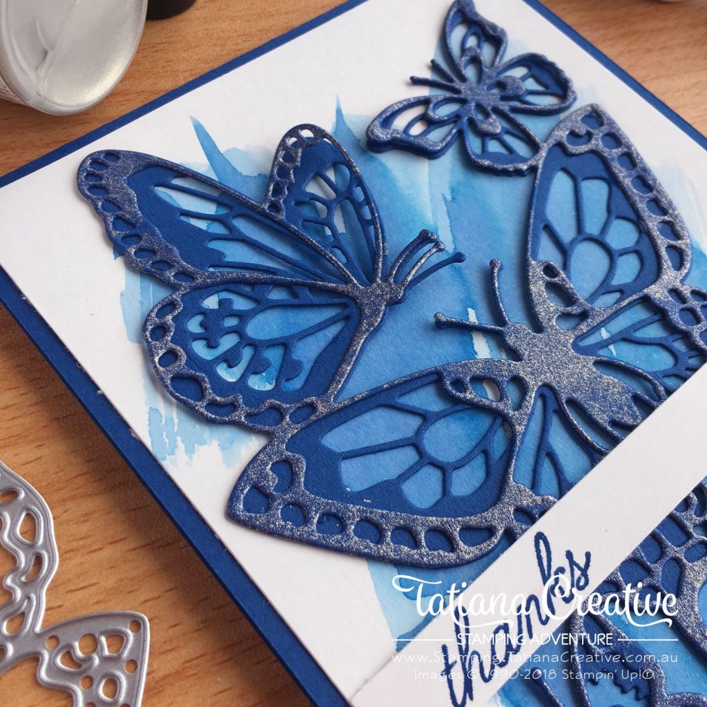 Tatiana Creative Stamping Adventure - Thank You butterfly card using the Beauty Abounds Bundle by Stampin' Up!®