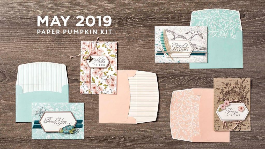 May 2019 Paper Pumpkin Kit Hugs from Shelli by Stampin' Up!®