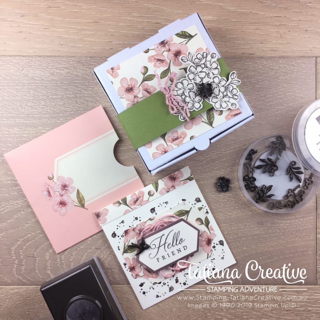 Tatiana Creative Stamping Adventure - Alternative Project using the May 2019 Paper Pumpkin Hugs From Shelli by Stampin' Up!®