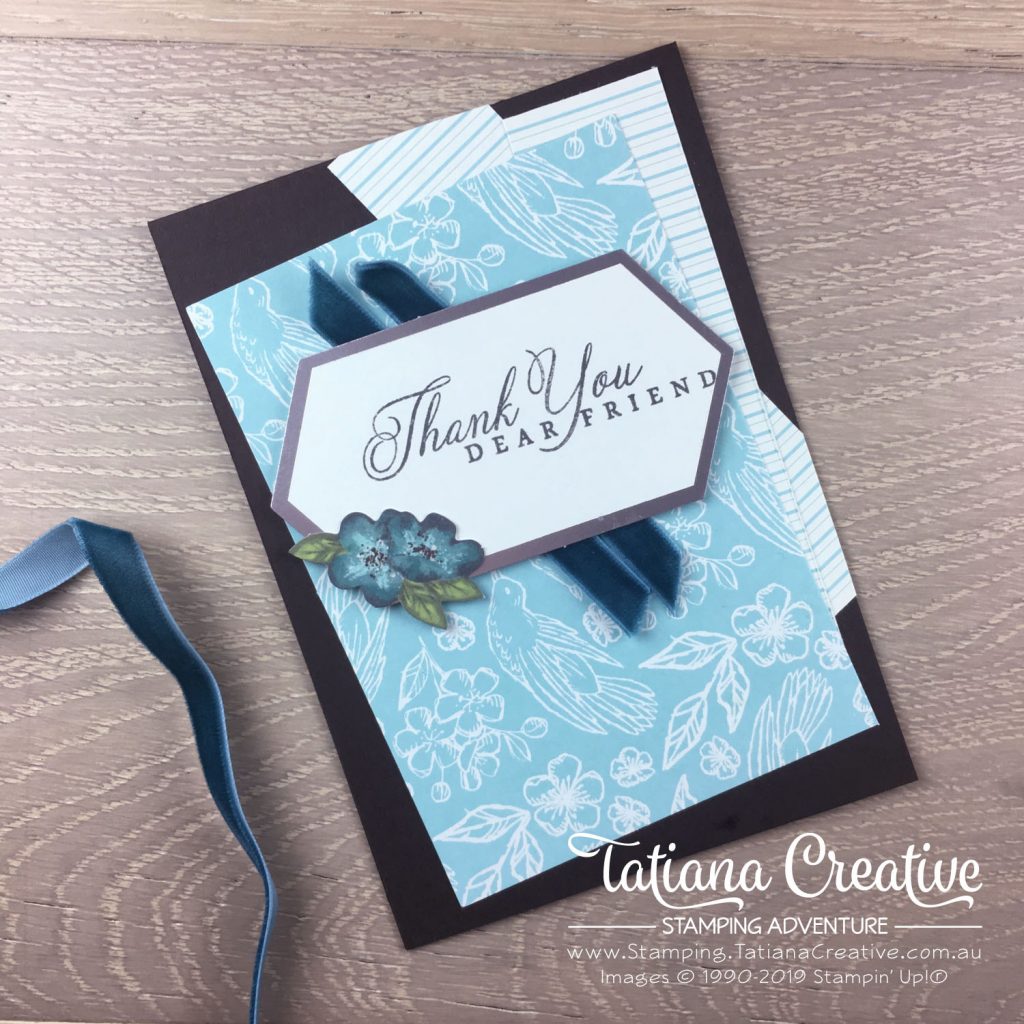 Tatiana Creative Stamping Adventure - Alternative Project using the May 2019 Paper Pumpkin Hugs From Shelli by Stampin' Up!®