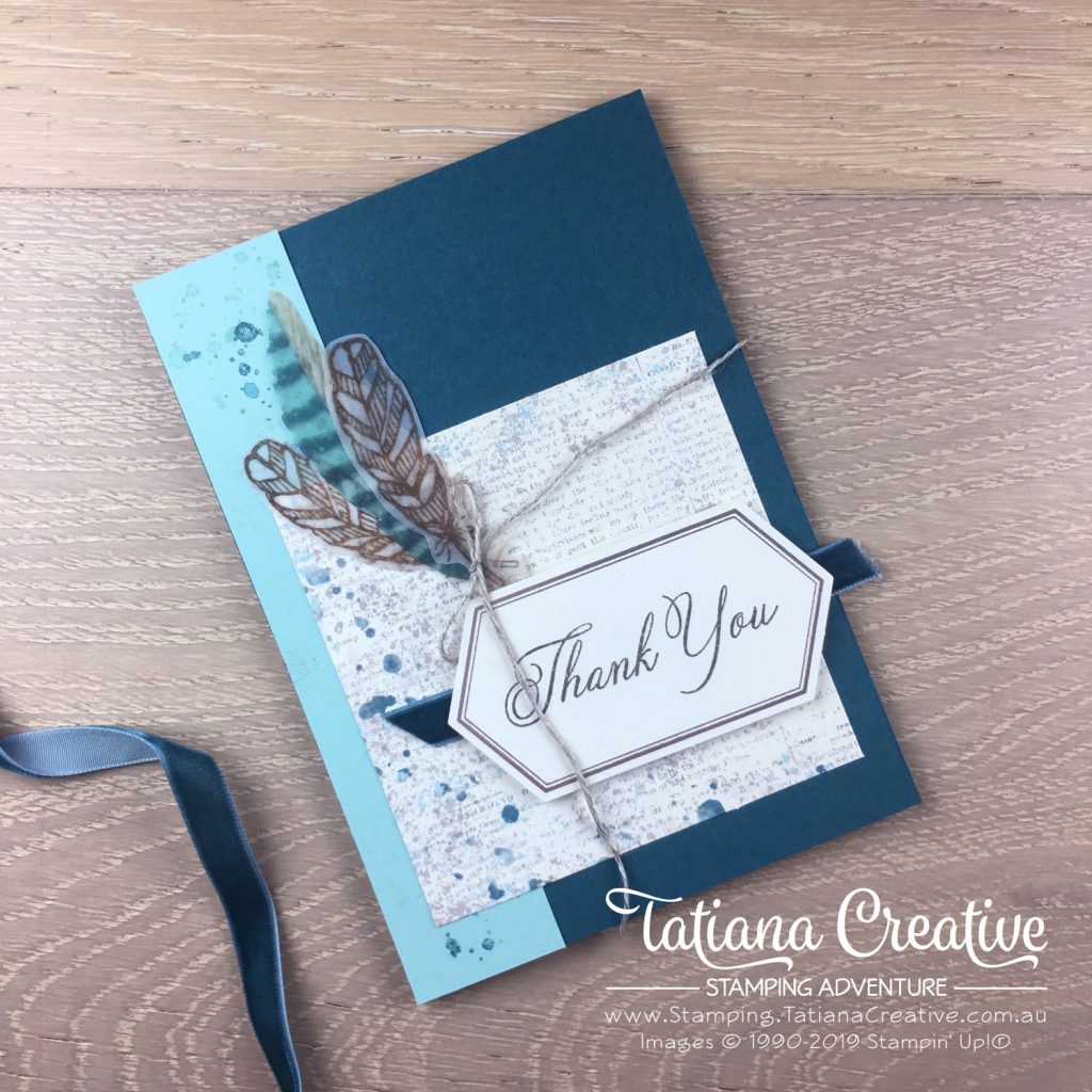 Tatiana Creative Stamping Adventure - Alternative Project using the May 2019 Paper Pumpkin Hugs From Shelli by Stampin' Up!®