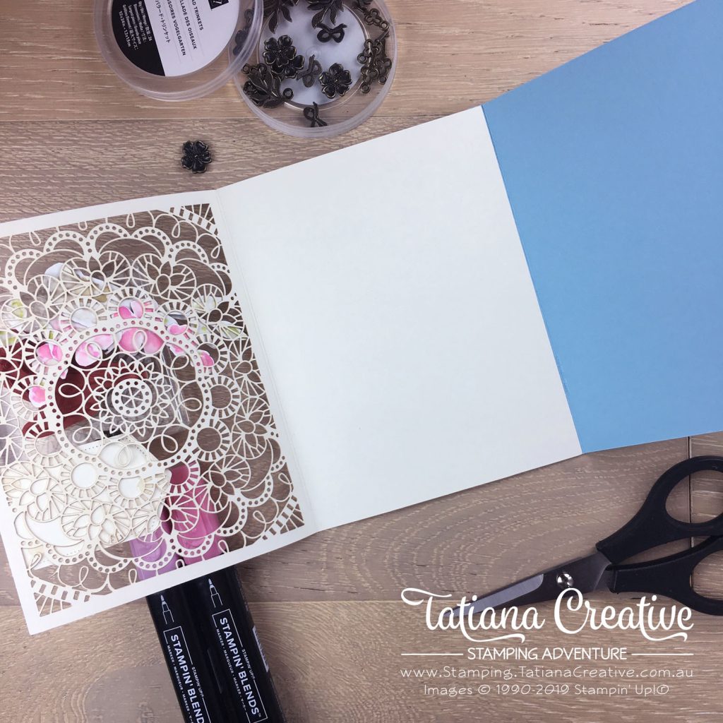 Tatiana Creative Stamping Adventure - Friendship card using the Bird Ballad Laser-Cut Cards and Free As A Bird stamp set both by Stampin' Up!®