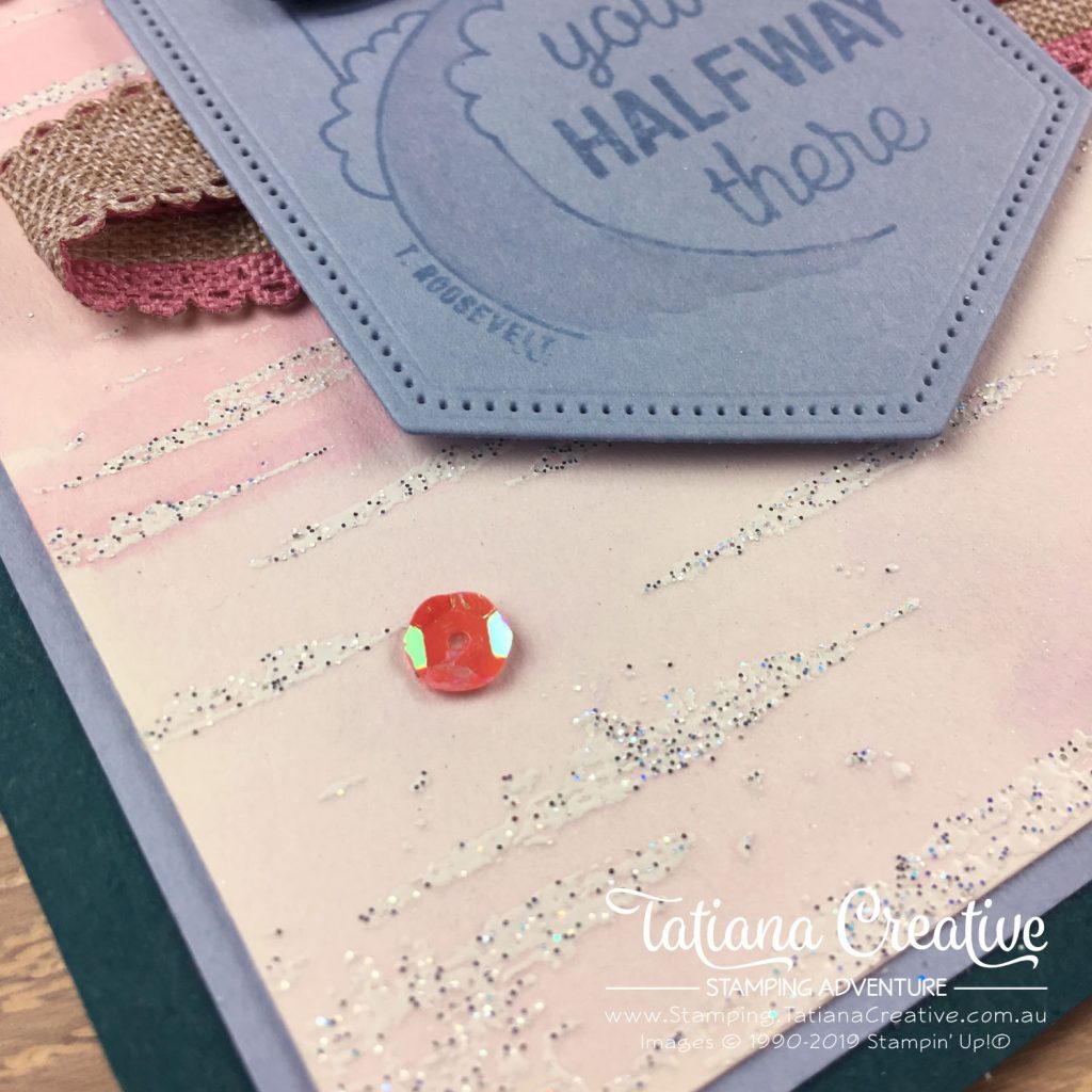 Tatiana Creative Stamping Adventure - Encouragement card using the Believe You Can stamp set, Birch stamp, and the 2019-2020 InColors all by Stampin' Up!®