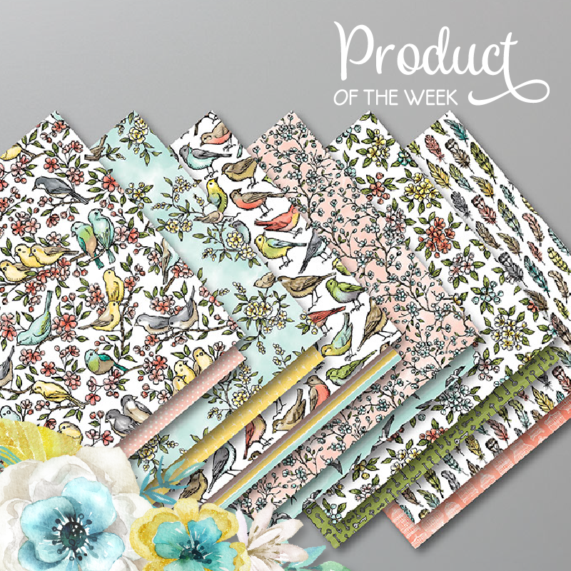 Product Of The Week - Bird Ballad Designer Series Paper - Tatiana Creative Stamping Adventure