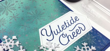 Snowflake Yuletide Cheer Card