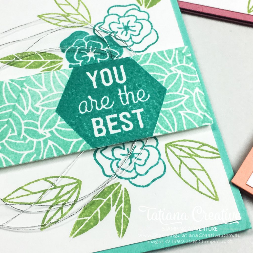 Tatiana Creative Stamping Adventure - You Are The Best cards for friends using the Believe You Can hostess stamp set from Stampin' Up!®