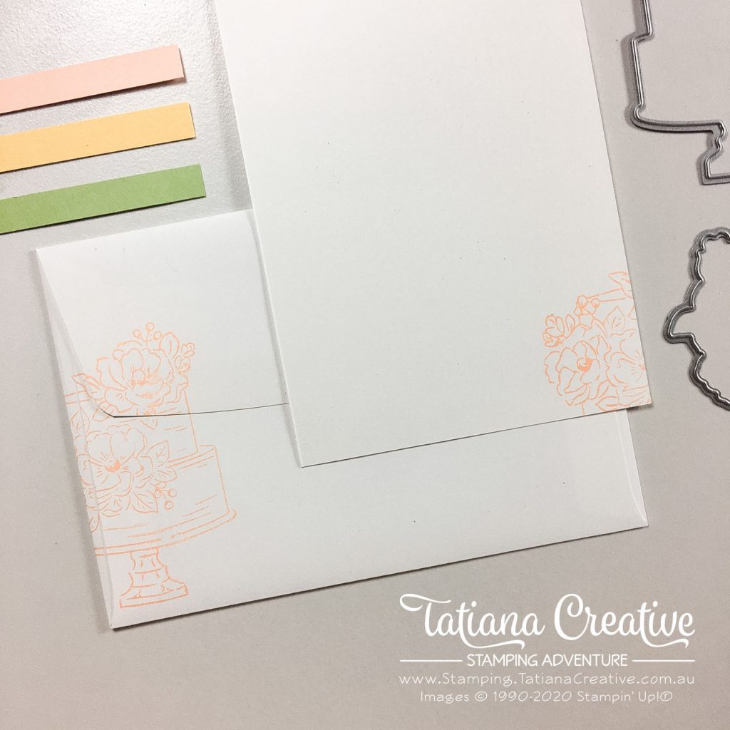 Tatiana Creative Stamping Adventure - Two Cards from one background made from scraps using the Happy Birthday To You Sale-A-Bration stamp set and product coordination Birthday Dies Bundle both by Stampin' Up!®