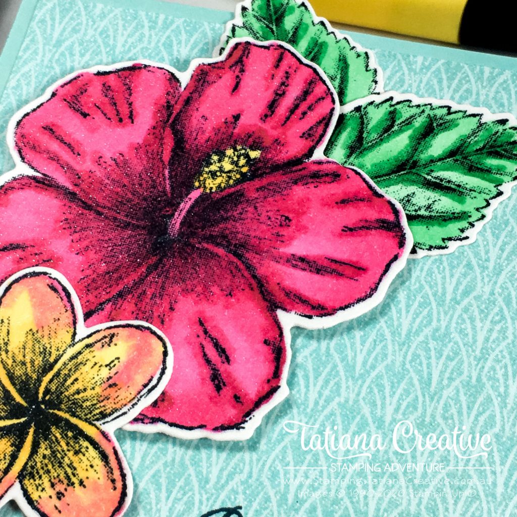 Fantastic Fun Folds with Tatiana Creative Stamping Adventure - Tropical Double Easel card using Timeless Tropical stamp set by Stampin' Up!®