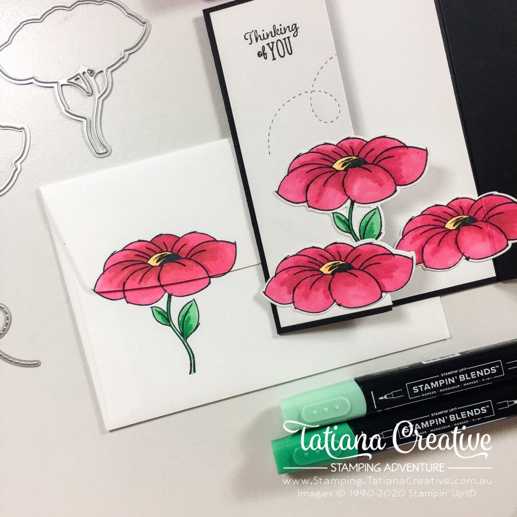 Fantastic Fun Folds with Tatiana Creative Stamping Adventure - Ladybug Gate Fold card using SAB Hostess Little Ladybug stamp set by Stampin' Up!®