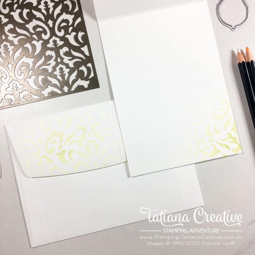 Tatiana Creative Stamping Adventure - Friendship Card card using Timeless Tropical stamp set by Stampin' Up!® and blending brushes