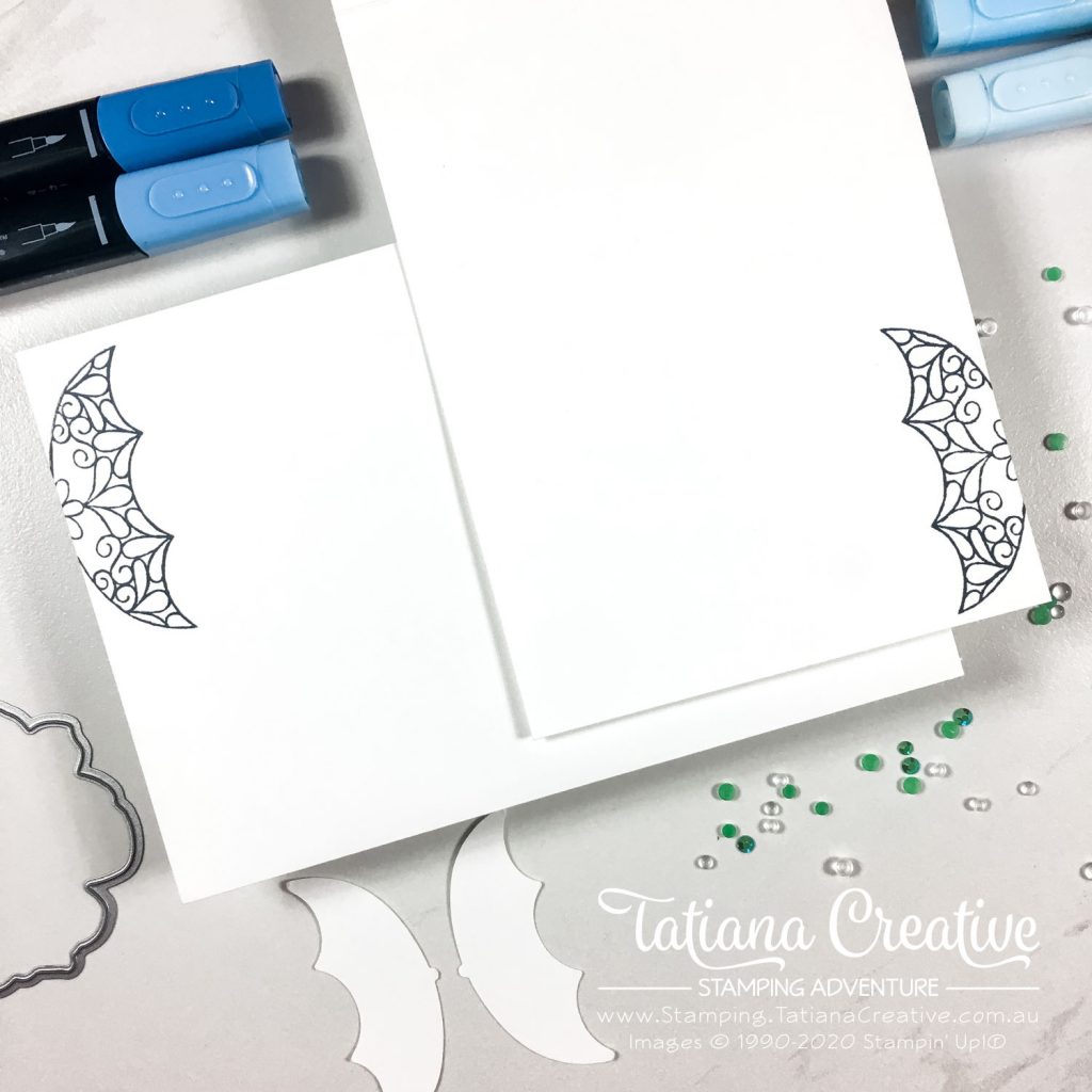 Tatiana Creative Stamping Adventure - Punch Art Butterfly card using Pretty Parasol and Umbrella Builder Punch both from Stampin' Up!®