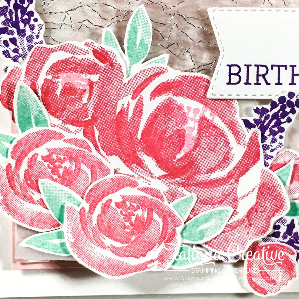 Tatiana Creative Stamping Adventure - Pink Floral Birthday Card using Beautiful Friendship stamp set from Stampin' Up!®