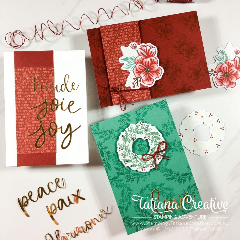 Tatiana Creative Stamping Adventure - Joy To The World Paper Pumpkin Alternative from Stampin' Up!®