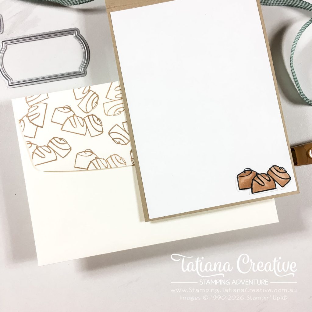 Tatiana Creative Stamping Adventure - Chocolate Thank You Cards using Nothing Better Than stamp set and Stitched Stars Dies both from Stampin' Up!®