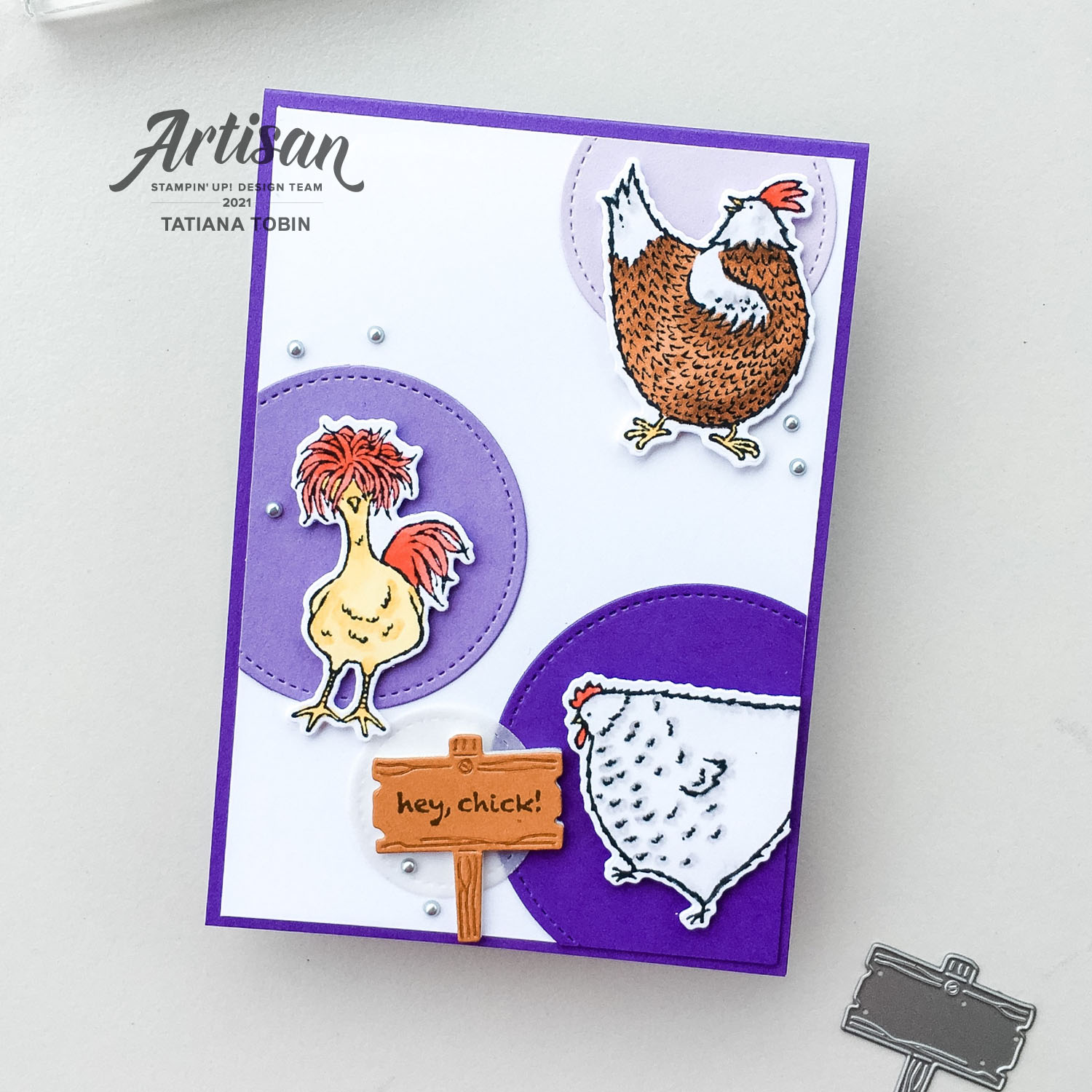 Artisan Showcase – Hey Chick & Hey Birthday Chick – Tatiana Creative