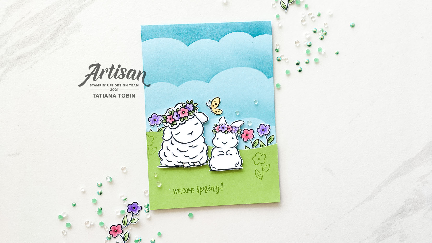 Artisan Tip – Adding Shading to Springtime Joy