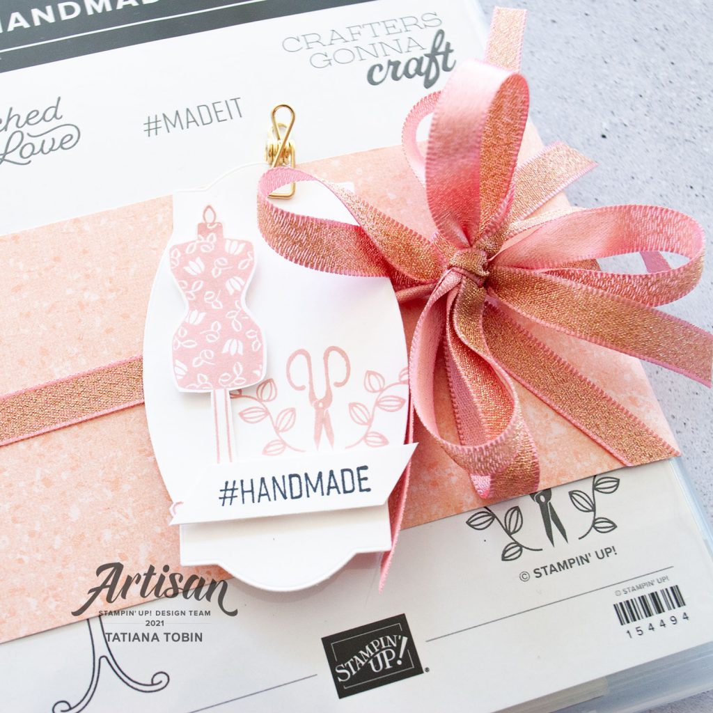 Tatiana Creative Stamping Adventure 2021 Artisan Design Team Member - Gifting Handmade For You stamp set from Stampin' Up!®