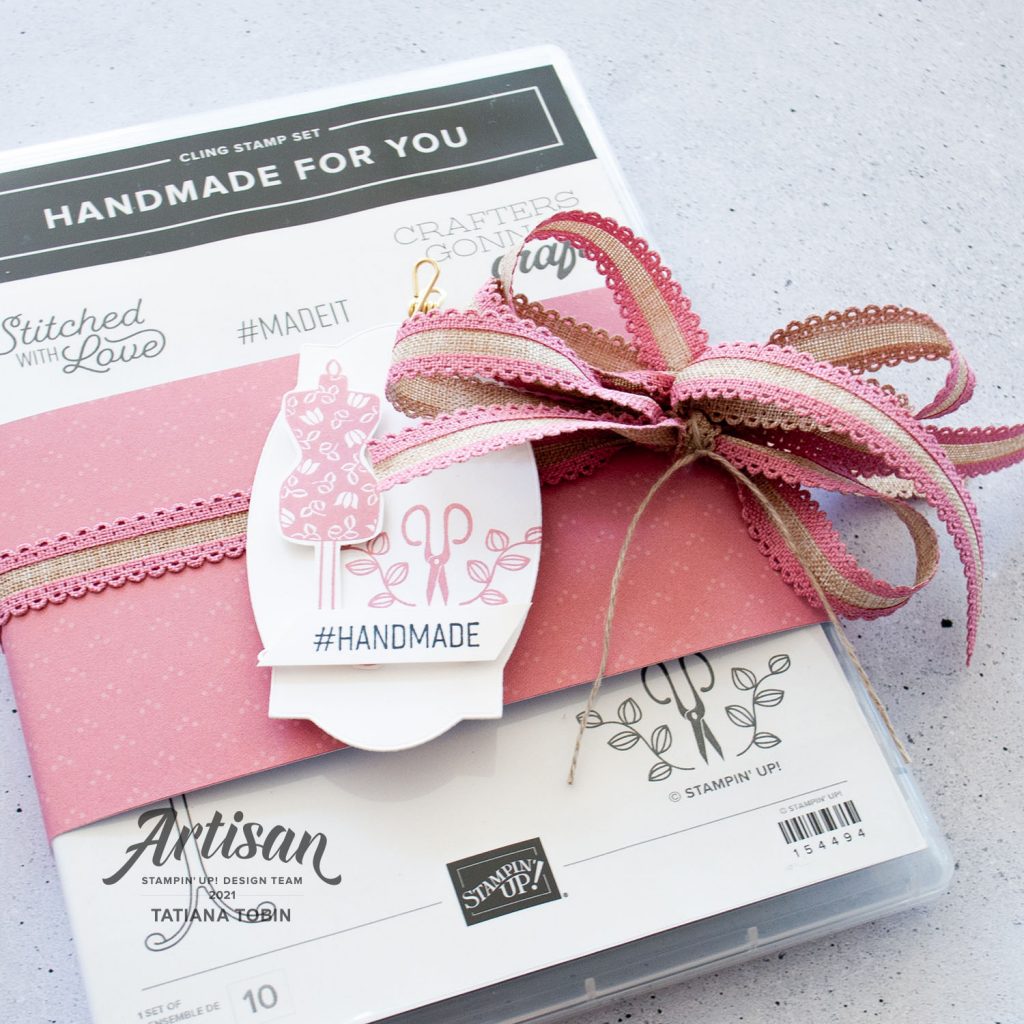 Tatiana Creative Stamping Adventure 2021 Artisan Design Team Member - Gifting Handmade For You stamp set from Stampin' Up!®