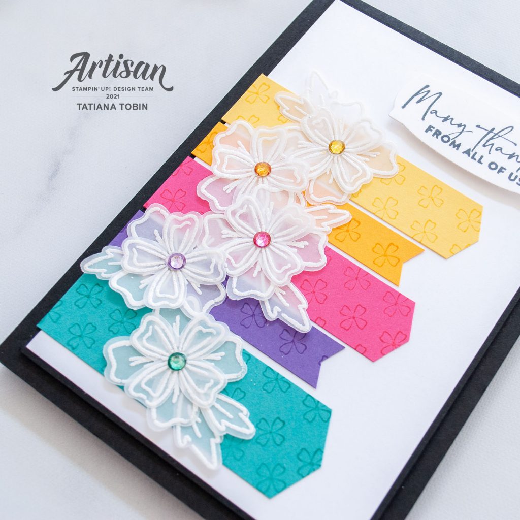 Tatiana Creative Stamping Adventure - 2021 Artisan Design Team May Showcase of Flowers of Friendship Bundle from Stampin' Up!®