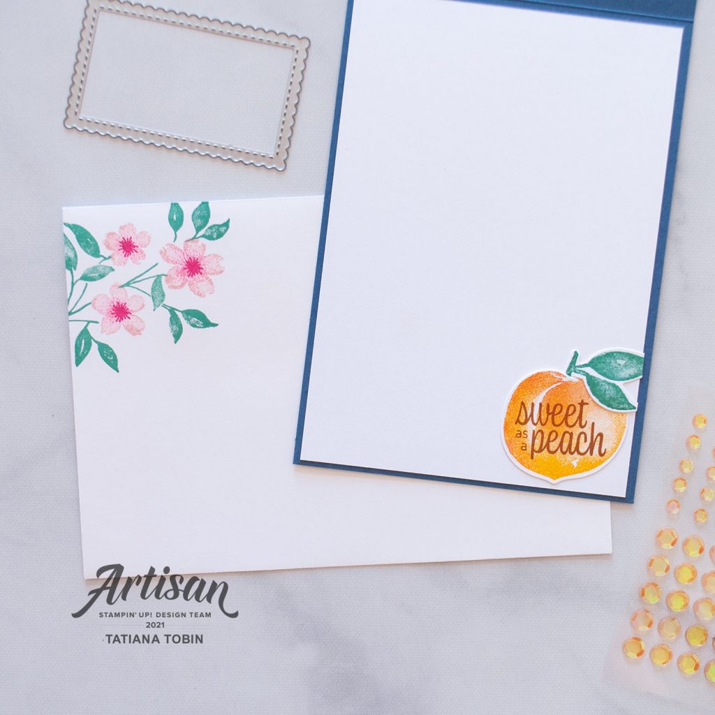 Tatiana Creative Stamping Adventure - 2021 Artisan Design Team July Showcase of You're A Peach Bundle from Stampin' Up!®