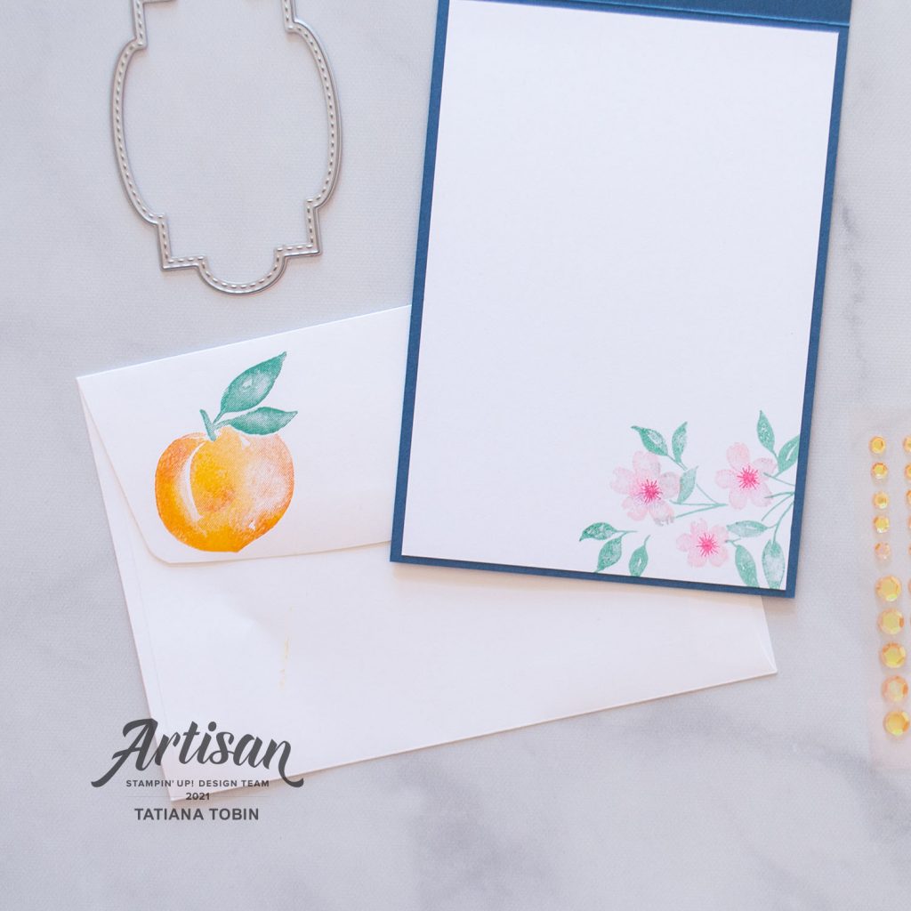 Tatiana Creative Stamping Adventure - 2021 Artisan Design Team July Showcase of You're A Peach Bundle from Stampin' Up!®