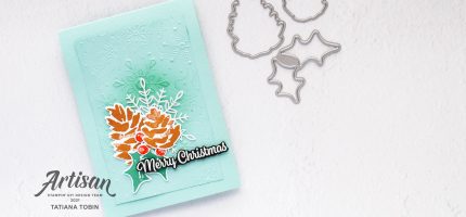 Christmas Season and Snowflakes card