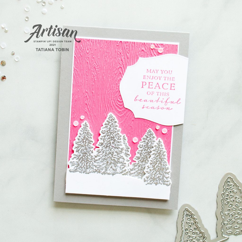 Tatiana Creative Stamping Adventure - 2021 Artisan Design Team November Showcase of Peaceful Place Suite from Stampin' Up!®