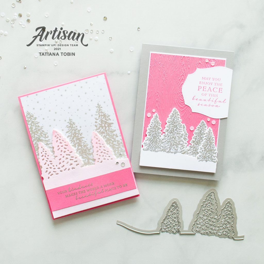 Tatiana Creative Stamping Adventure - 2021 Artisan Design Team November Showcase of Peaceful Place Suite from Stampin' Up!®