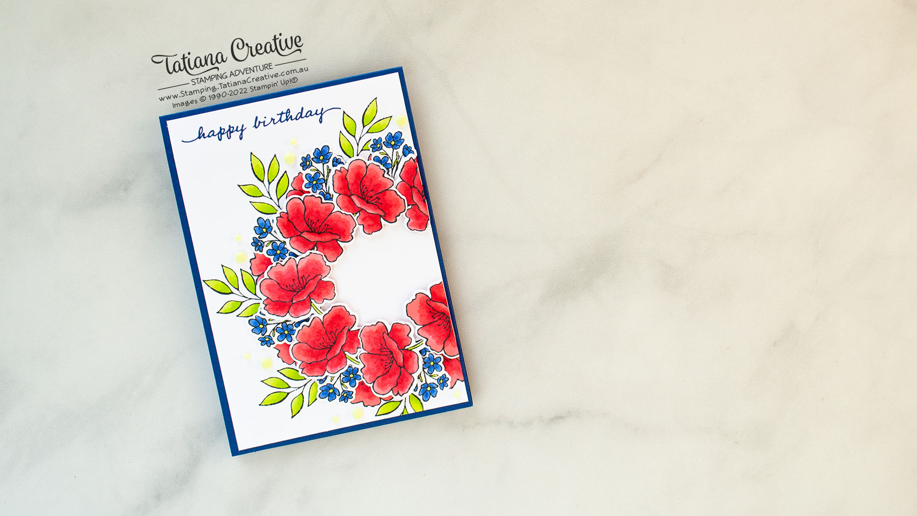 Happiness Abounds from Stampin’ Up!® Stampin Fancy Friday Design Team Colour Combo Challenge