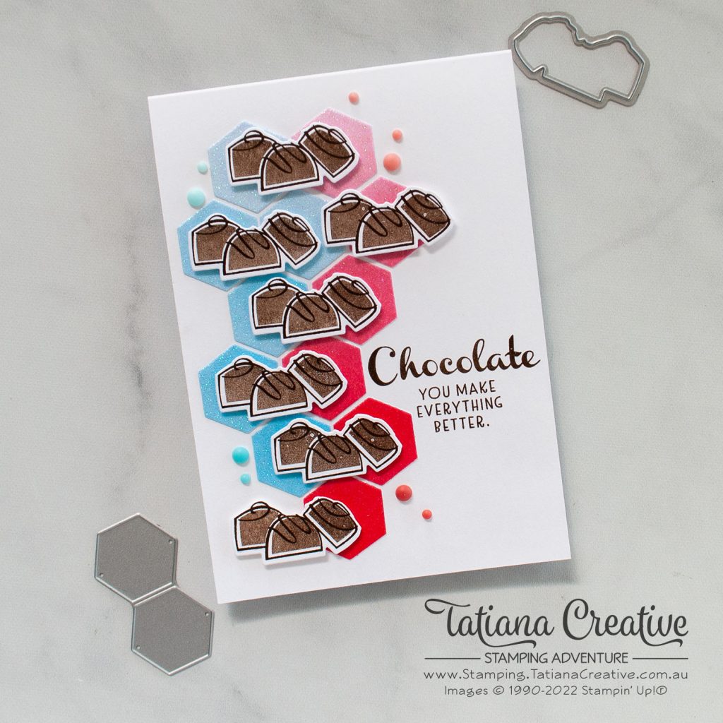 Tatiana Creative Stamping Adventure - Chocolate Card using Nothing Better Than stamp set from Stampin' Up!®