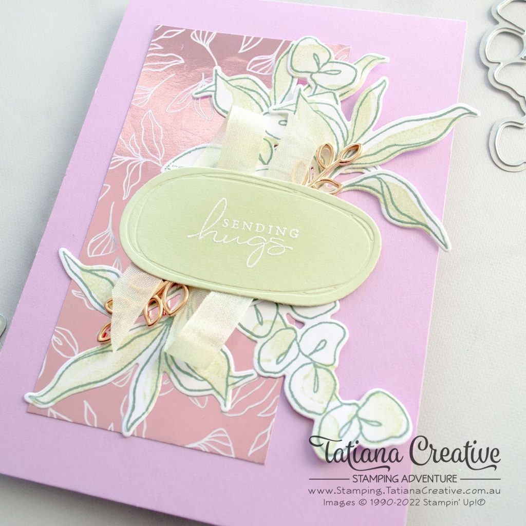 Tatiana Creative Stamping Adventure - Sending Hugs Card using Splendid Day Suite from Stampin' Up!®