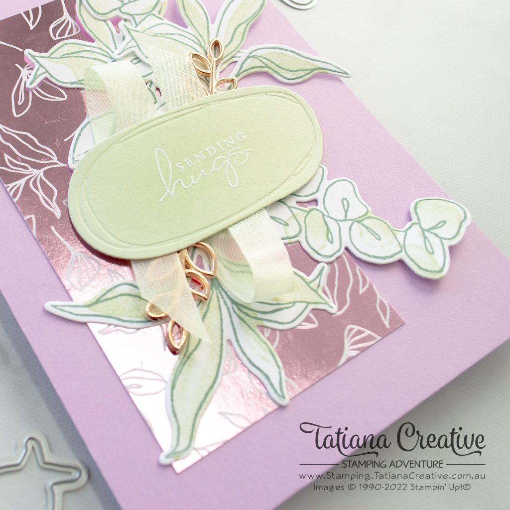 Tatiana Creative Stamping Adventure - Sending Hugs Card using Splendid Day Suite from Stampin' Up!®