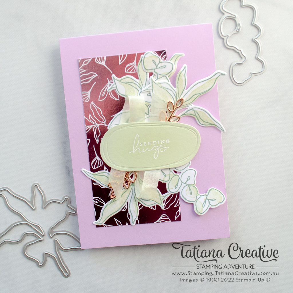 Tatiana Creative Stamping Adventure - Sending Hugs Card using Splendid Day Suite from Stampin' Up!®