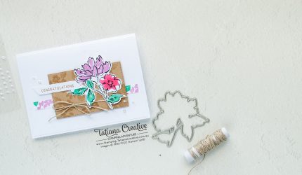 Hand-Penned Petals Congratulations Card with Video