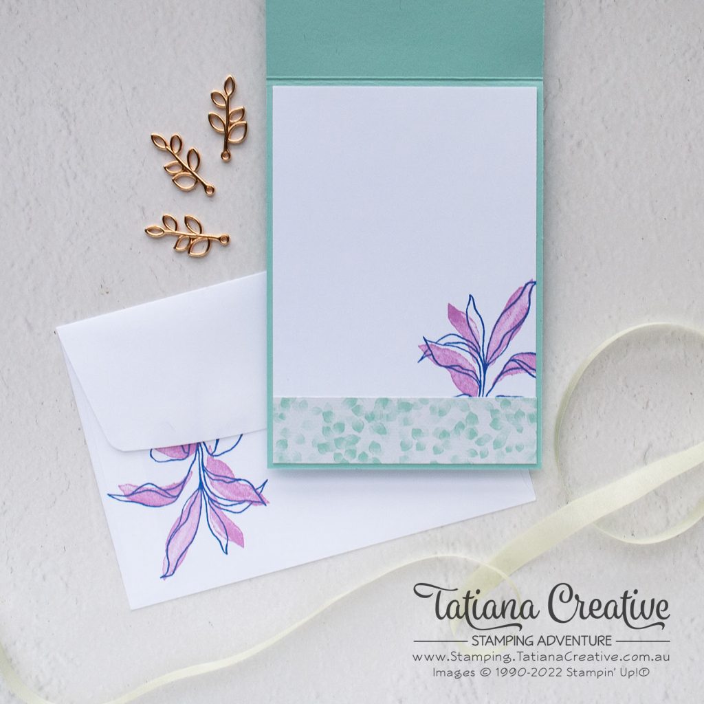 Tatiana Creative Stamping Adventure - Celebration Card using Splendid Thoughts stamp set from Stampin' Up!®