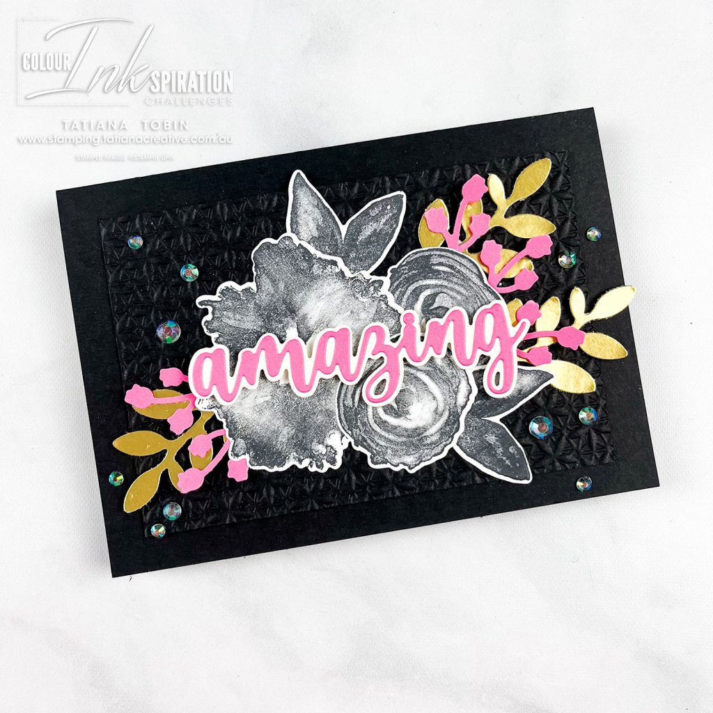 Tatiana Creative Stamping Adventure - Amazing card using Artistically Inked stamp set from Stampin' Up!®