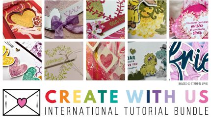 January 2025 Create With Us Tutorial Bundle – Love & Hearts